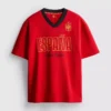 Spain graphic football t-shirt