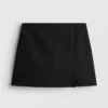 Split hem mini skirt