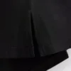 Split hem mini skirt