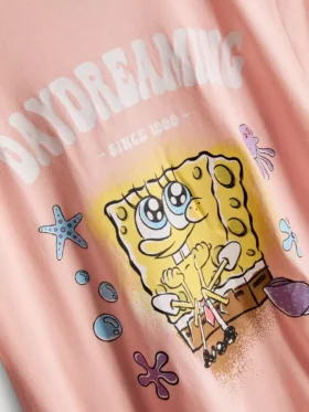 Spongebob squarepants cotton character pajamas