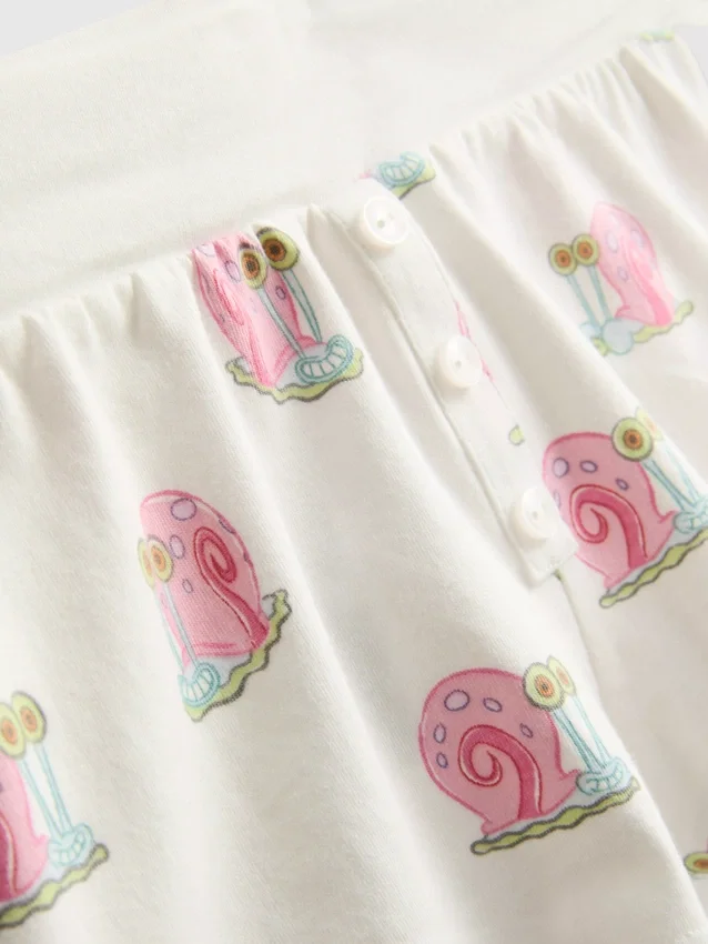 Spongebob squarepants gary tank shorty pajamas