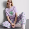 Spongebob squarepants graphic cotton pajamas