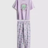 Spongebob squarepants graphic cotton pajamas