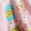 Spongebob squarepants graphic shorty pajamas