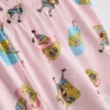 Spongebob squarepants graphic shorty pajamas