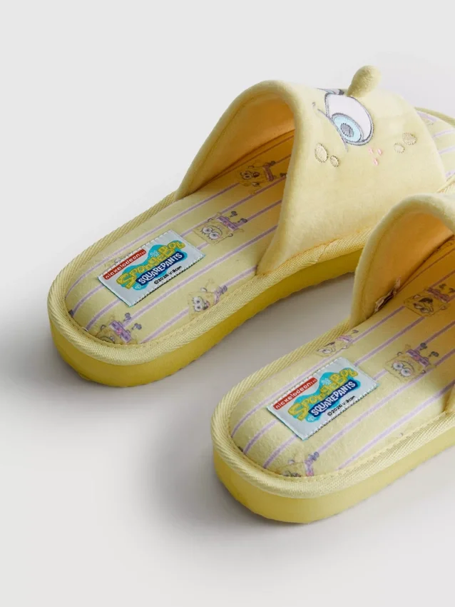 Spongebob squarepants mule slippers