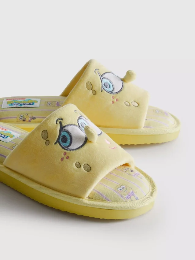 Spongebob squarepants mule slippers