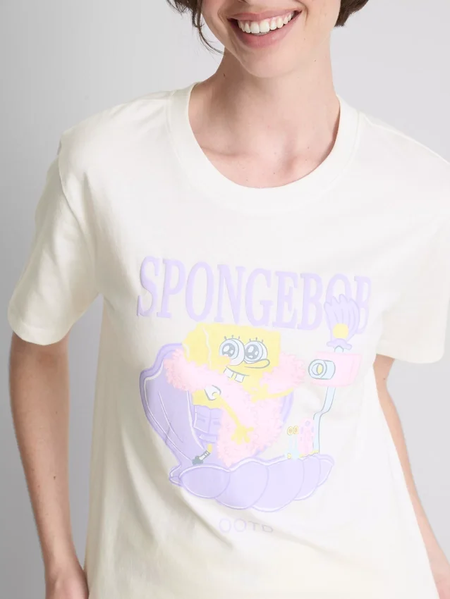Spongebob squarepants ootd graphic pajama top
