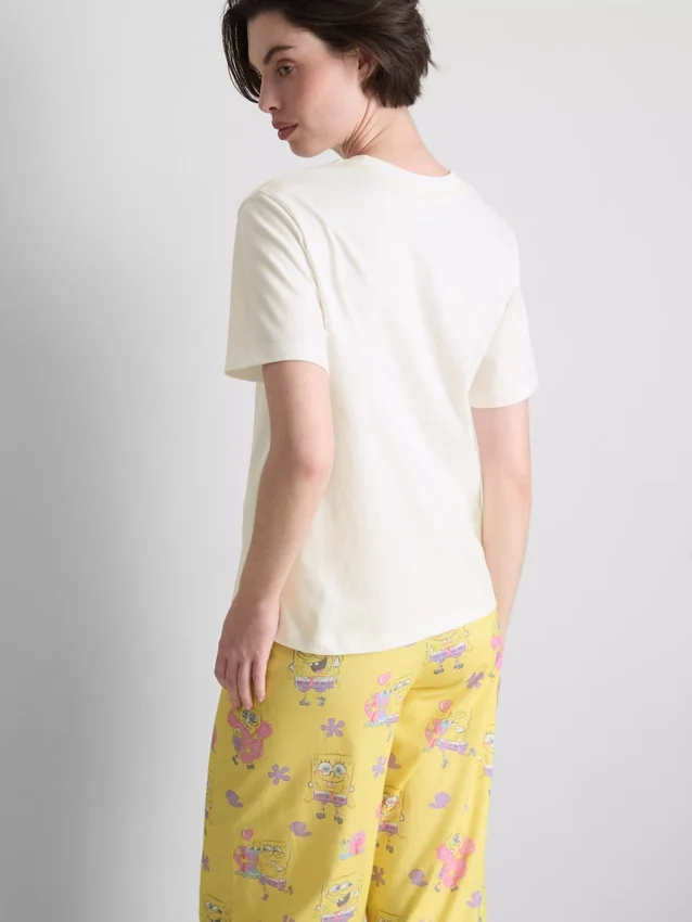 Spongebob squarepants ootd graphic pajama top