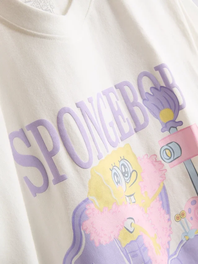 Spongebob squarepants ootd graphic pajama top