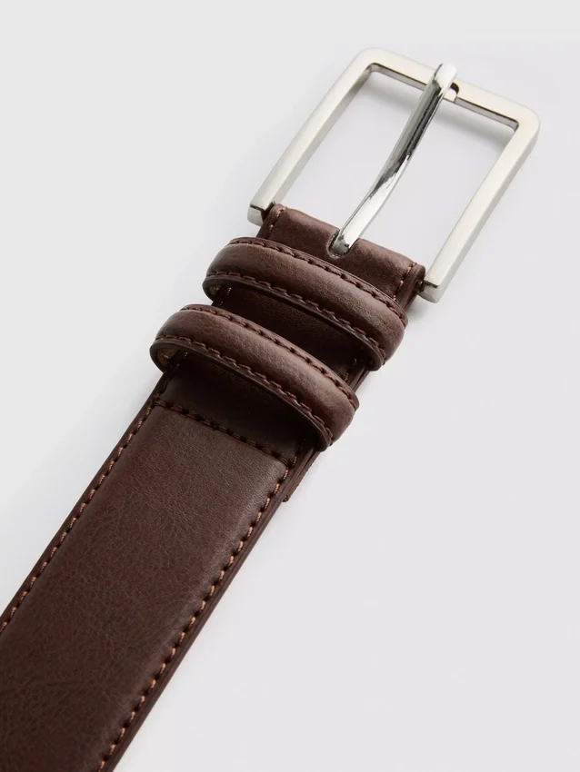 Square-buckle belt
