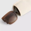 Square frame sunglasses