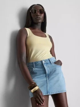 Square neck tank