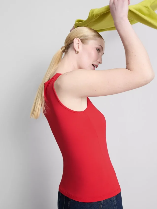 Square neck tank