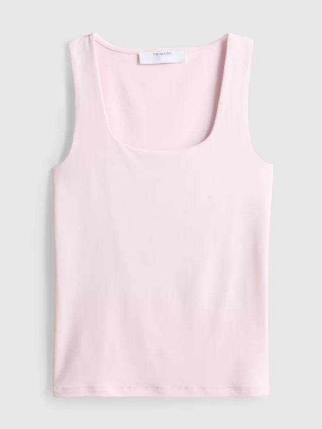 Square neck tank