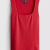 Square neck tank