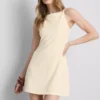 Squareneck mini dress