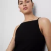 Squareneck mini dress