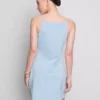 Squareneck mini dress