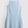 Squareneck mini dress