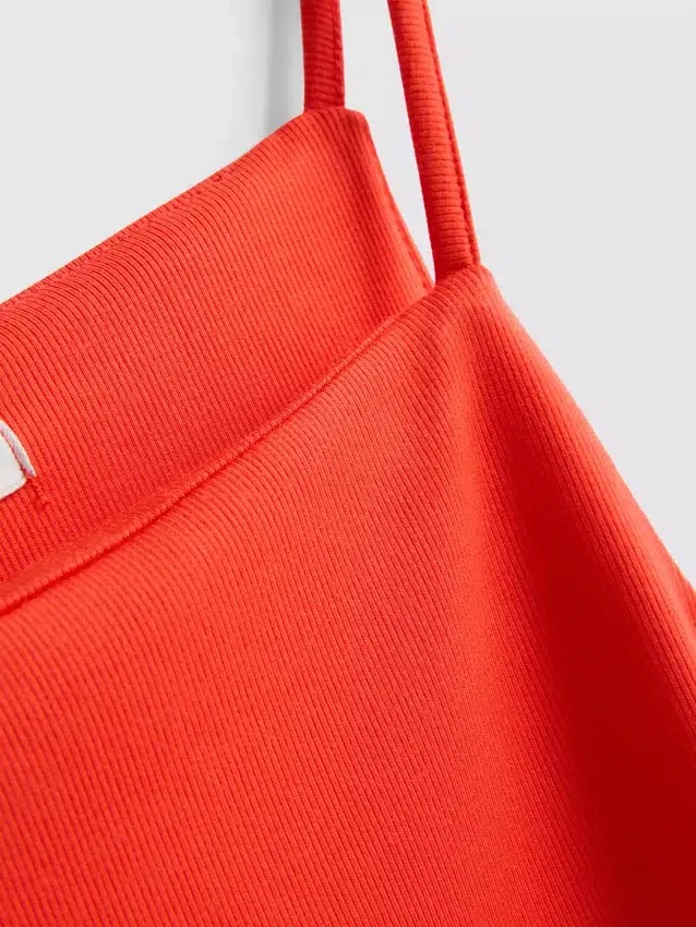 Squareneck mini dress