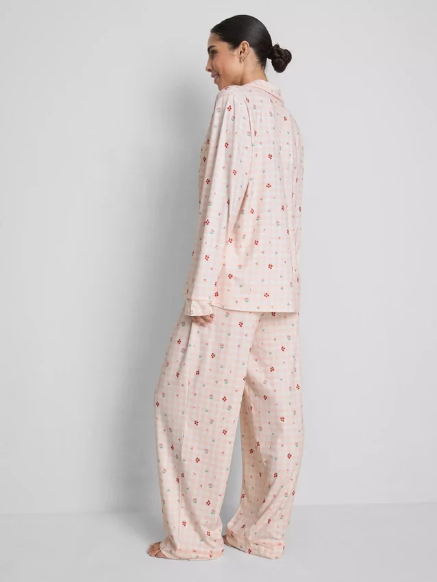 Stacey solomon gingham boyfriend pajamas