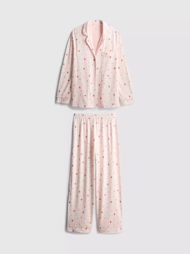 Stacey solomon gingham boyfriend pajamas