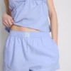 Stacey solomon woven cotton pajama shorts