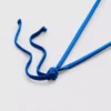 Stitch-detail triangle bikini top
