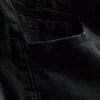 Straight fit denim shorts