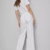 Straight-leg denim joggers