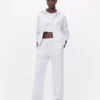 Straight leg sweatpants