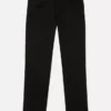 Straight leg twill pants