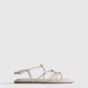 Strappy beaded sandals