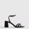 Strappy block heel sandals