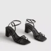 Strappy block heel sandals