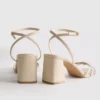 Strappy block heel sandals