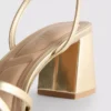 Strappy block heel sandals