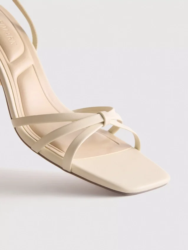 Strappy block heel sandals