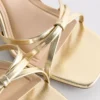 Strappy block heel sandals