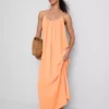Strappy midi dress