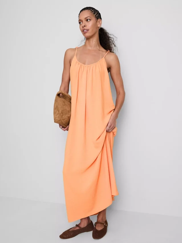 Strappy midi dress