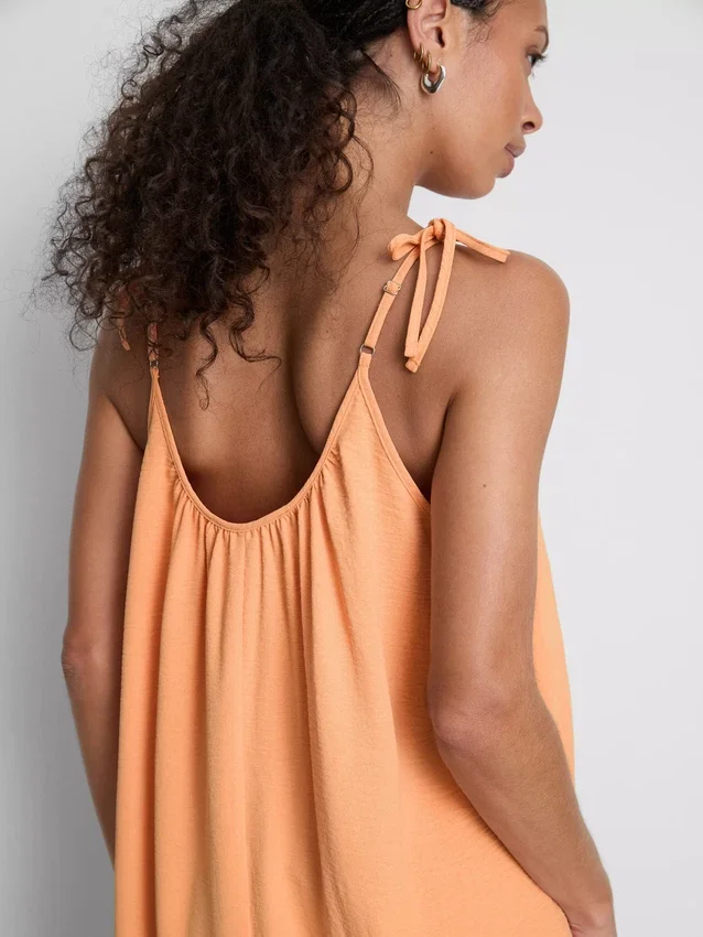 Strappy midi dress