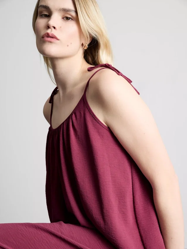 Strappy midi dress