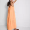 Strappy midi dress