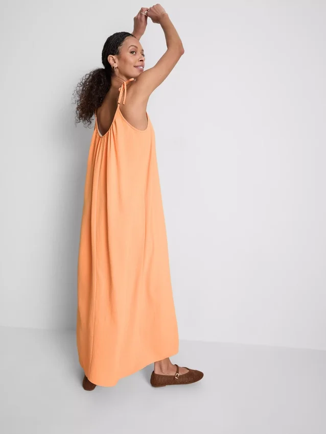 Strappy midi dress