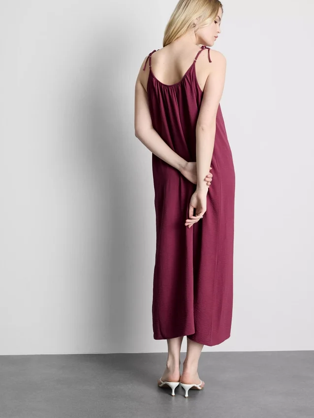 Strappy midi dress