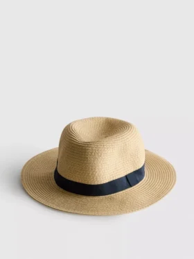 Straw panama hat