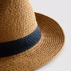 Straw trilby