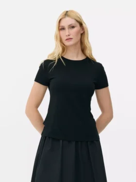 Stretch crew neck t-shirt
